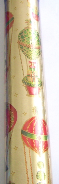 Caspari Luxus Geschenkpapier pro Meter 76 cm  breit Christmas in the Air