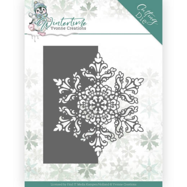 Yvonne Creations Die / Schneideschablone Winter Time Snowflake Border