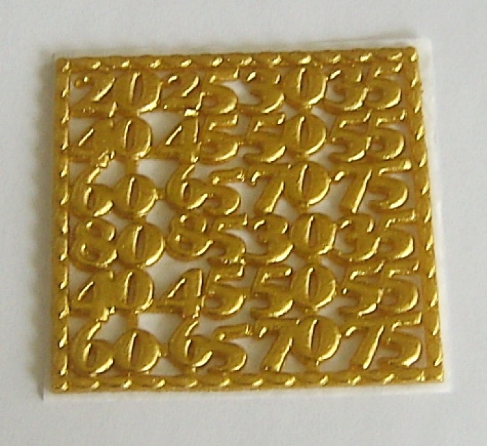 Wachs Zahlen