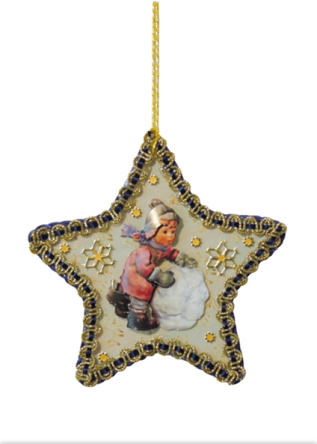 Acrylglasscheibe Stern 7,5 cm