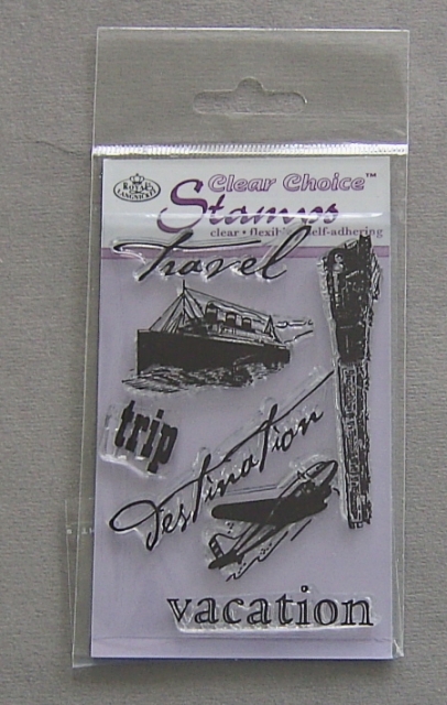 Royal Langnickel Mini-Stempel Acryl "The Traveler"