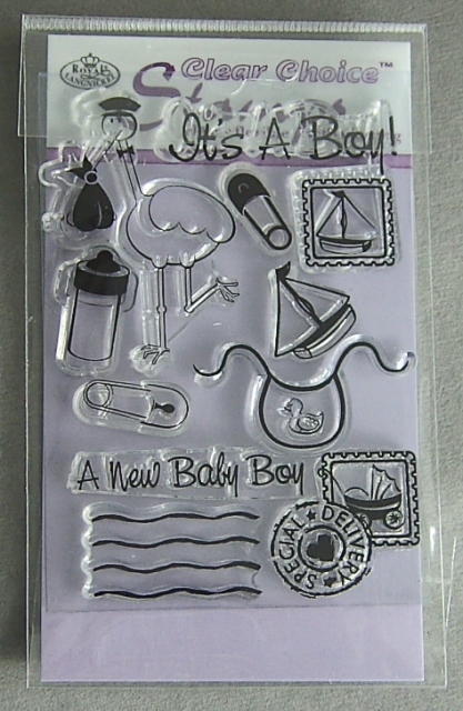 Royal Langnickel Mini-Stempel Acryl "It's a Girl"
