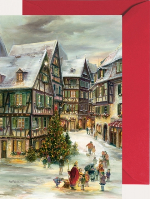 Miniadventskalender mit Umschlag Colmar