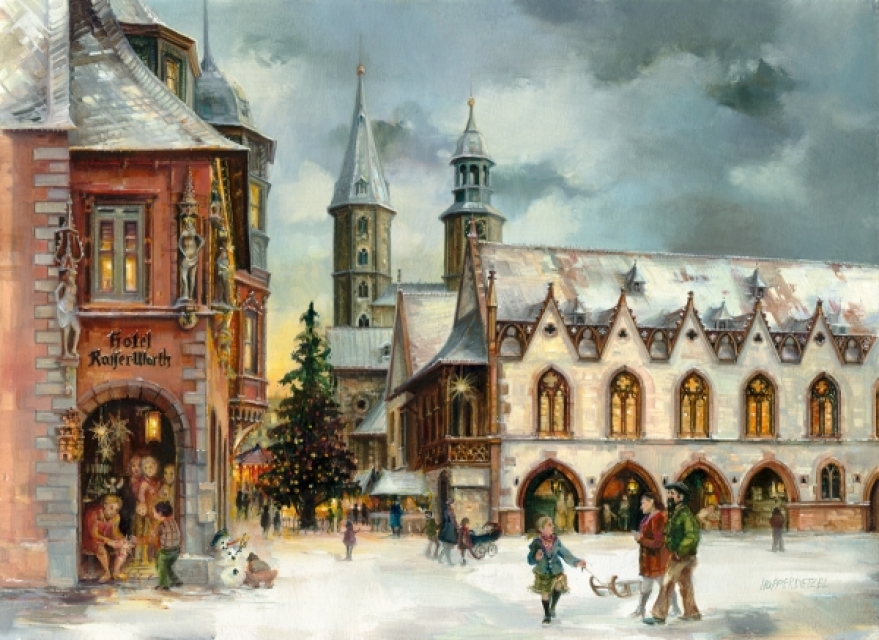 Miniadventskalender mit Umschlag Goslar