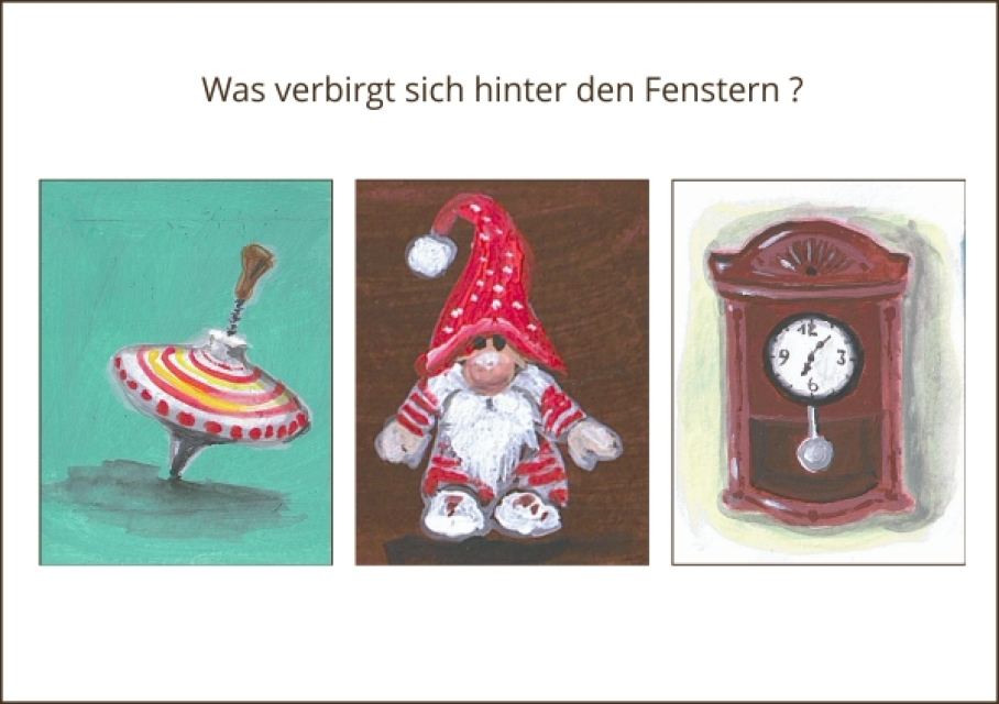 Adventskalender Katzen am Kamin