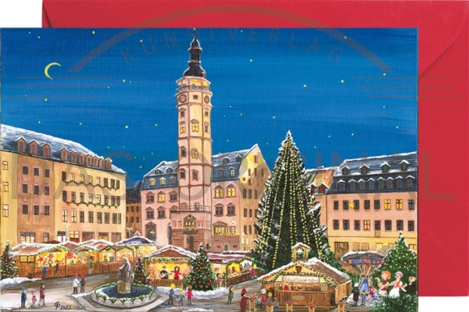 Miniadventskalender mit Umschlag Weihnachten in Gera