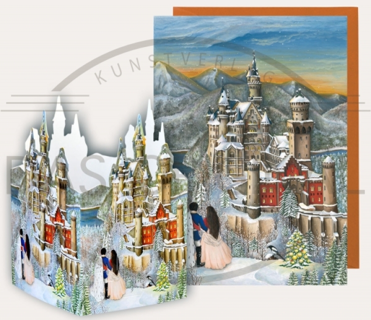 Tisch Adventskalender Neuschwanstein