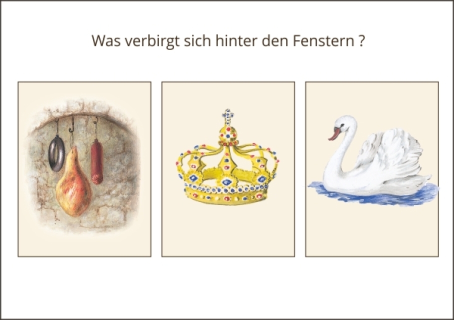 Tisch Adventskalender Neuschwanstein