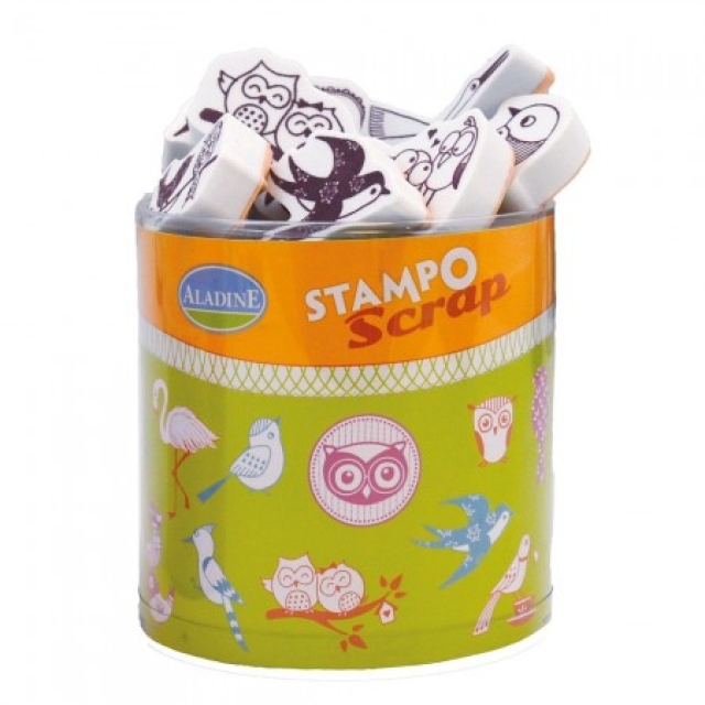 STAMPO Scrap Vögel