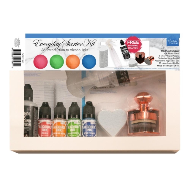 Couture Creations Everyday Alcohol Ink Starter Kit