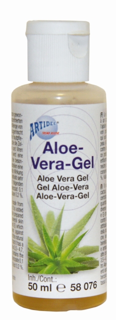Aloe Vera Gel Hautpflegezusatz 50 ml
