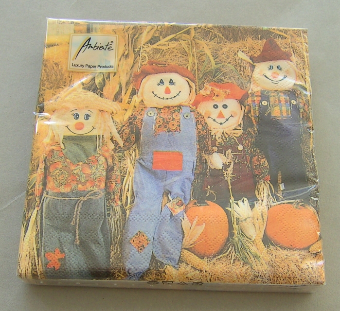 Ambiente Lunch Serviette 33 x 33 cm pro Stück Scare Crow