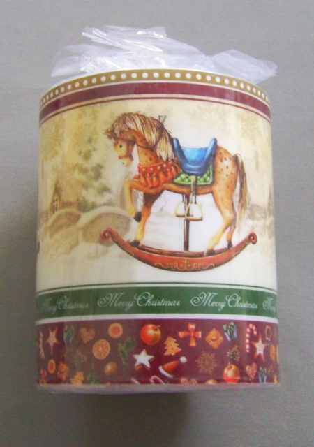 Ambiente Kerze 9,5 x 12 cm Rocking Horse