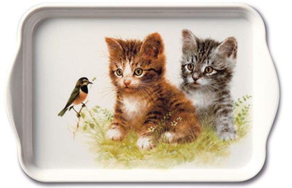 Ambiente Tablett 13 x 21 cm Kitten Friend