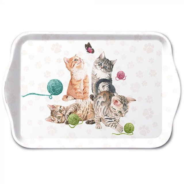 Ambiente Tablett 13 x 21 cm Playing Kitten