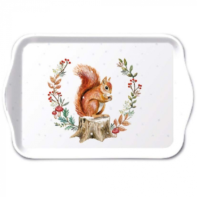 Ambiente Tray Melamine 13 x 21 cm Storing for Winter
