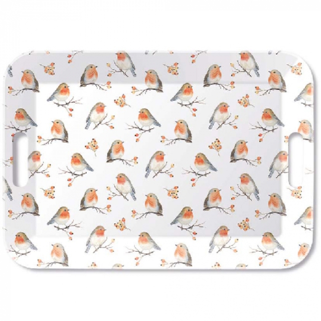 Ambiente Tray Melamine 33 x 47 cm Robin Family