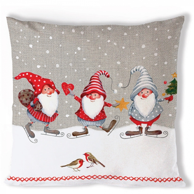 Ambiente Kissenhülle Cushion Cover 40 x 40 cm Skating Dwarfs