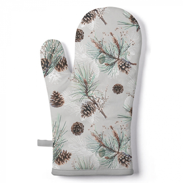 Ambiente Oven Mitt Ofenhandschuh Pine Cone All Over