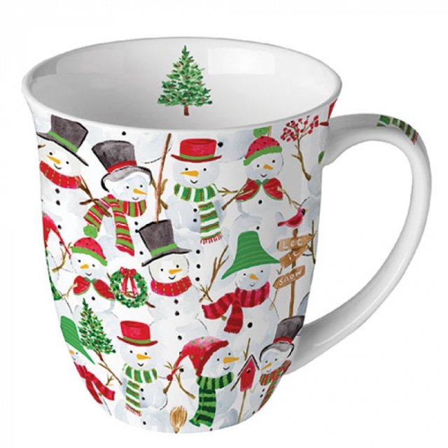 Ambiente Tasse 0,4 l Snowman Party