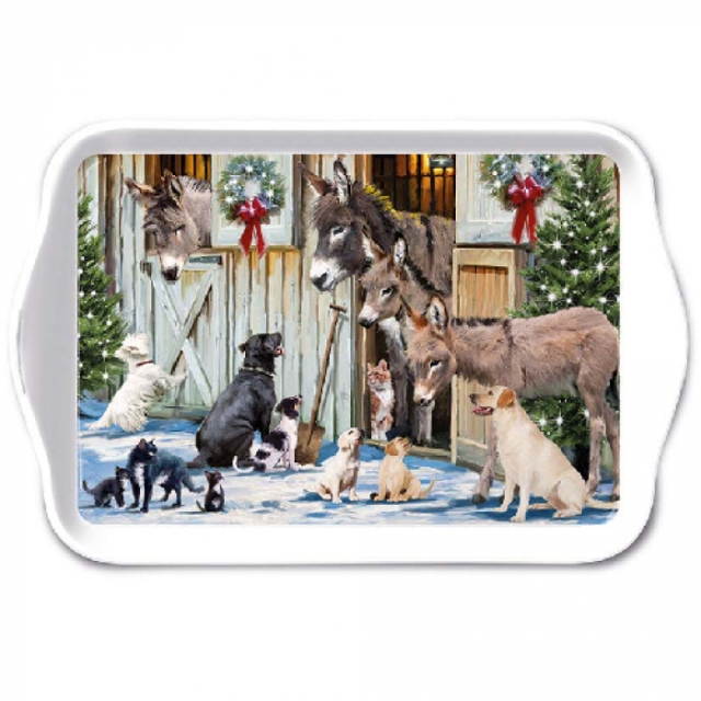 Ambiente Tablett 13 x 21 cm Animal Friends