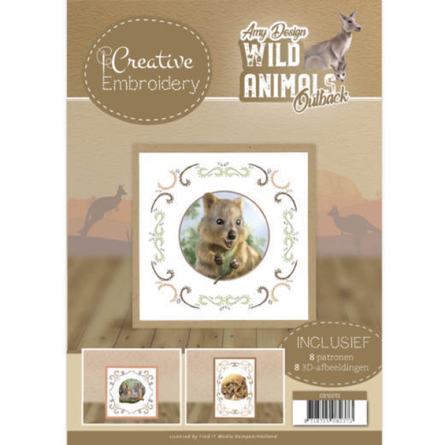 Amy Design Creative Embroidery Motive zum Sticken Wild Animals Outback