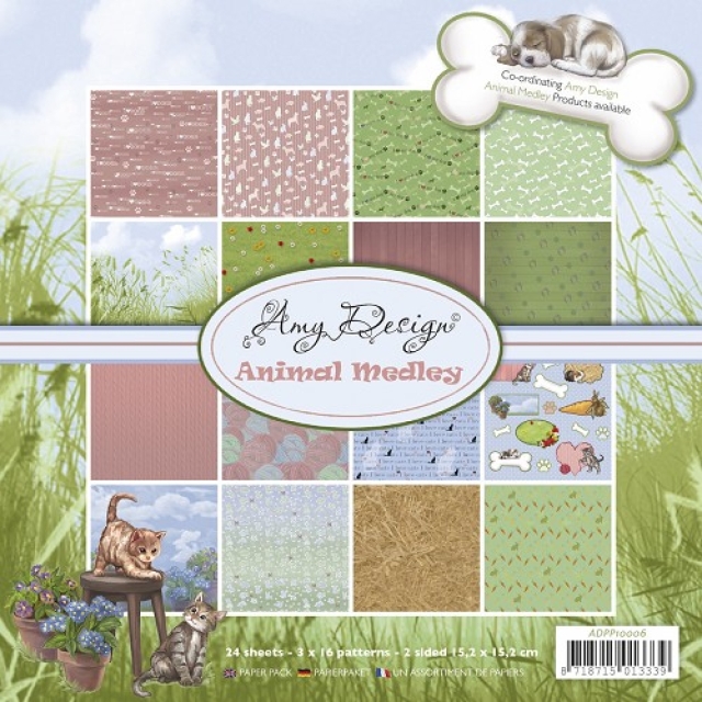 Amy Design Paperpack Animal Medley