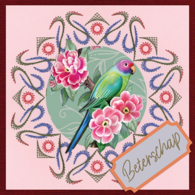 Amy Design Stitch and Do on Colour Colourful Feathers