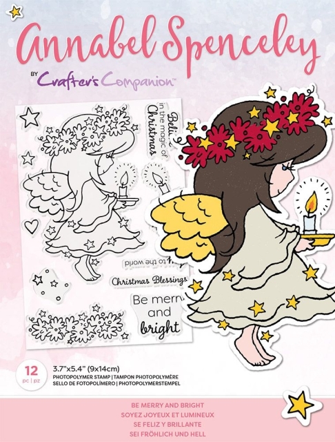 Crafter's Companion Annabel Spenceley Stamps Be Merry and Bright