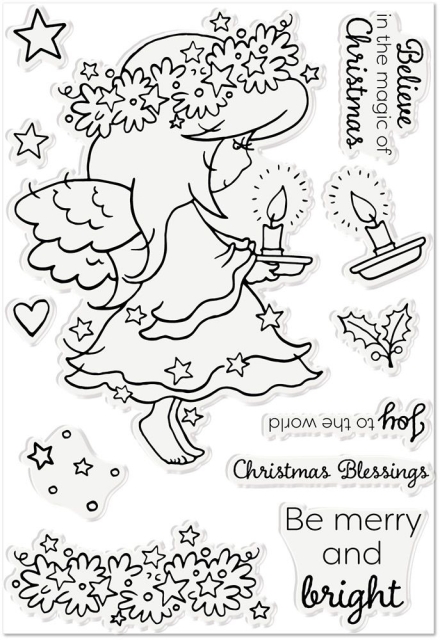 Crafter's Companion Annabel Spenceley Stamps Be Merry and Bright