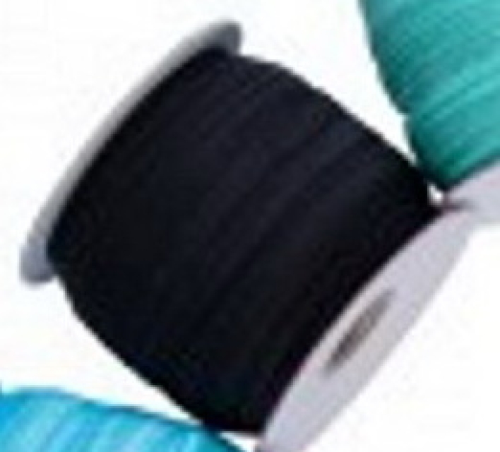 Elastisches Gummiband by Annie pro Meter 2 cm breit schwarz