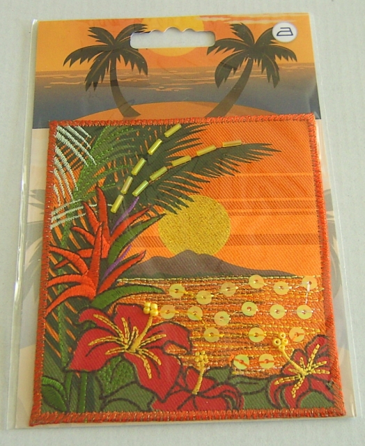 Coats Applikation 9,0 x 10 cm Beach