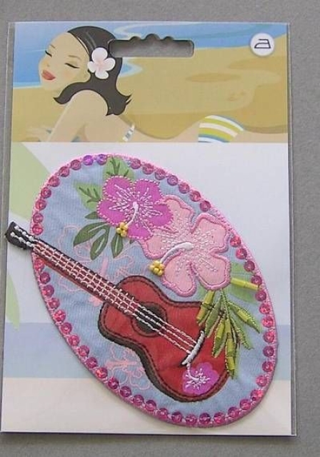 Coats Applikation 7,5 x 11 cm Gitarre