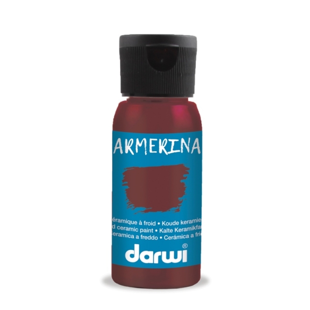 Armerina Kaltkeramikfarbe 50 ml reginarot