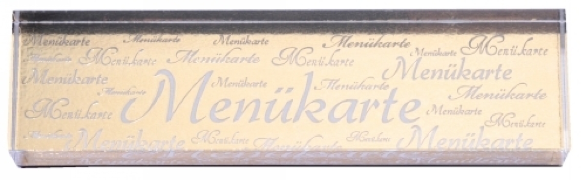 Artoz Stempel "Menükarte"