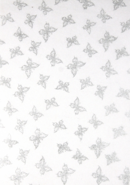 Artoz Schmetterling weiss / silber