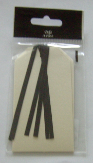 Artoz Pure Tag rectangular ivory perle