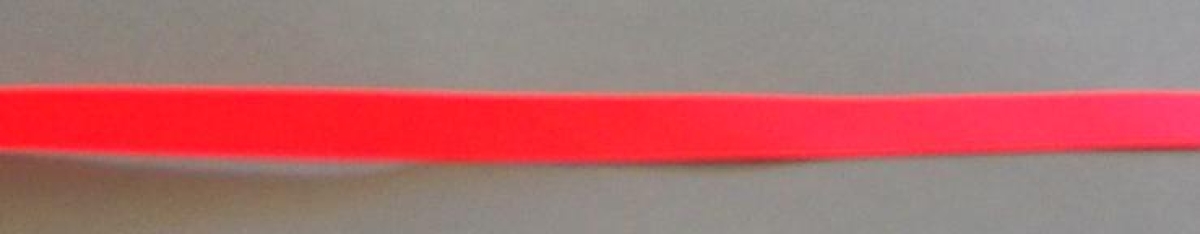 Satinband 16 mm breit pro Meter neon rot