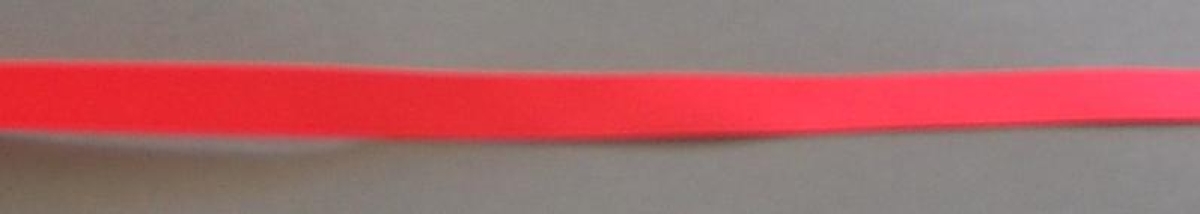 Satinband 10 mm breit pro Meter neon rot