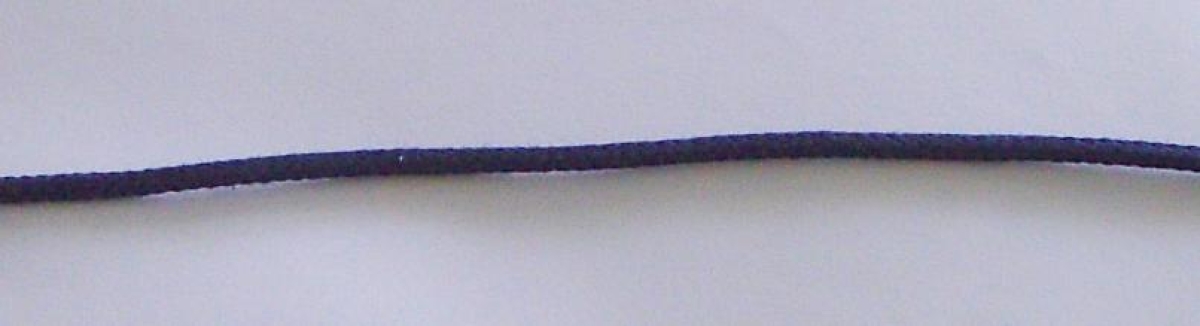 Geflochtene Baumwollkordel pro Meter 4 mm marine