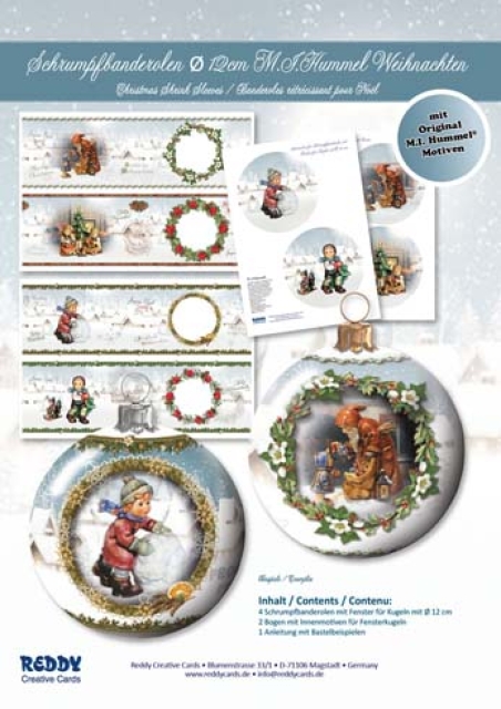 Reddy Cards Schrumpfbanderolen M.I. Hummel Weihnachten 4