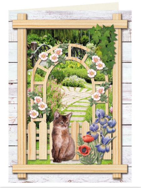 Bastelmappe Gartenblumen