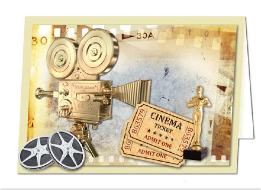Reddy Cards Bastelmappe Kino und Grillen