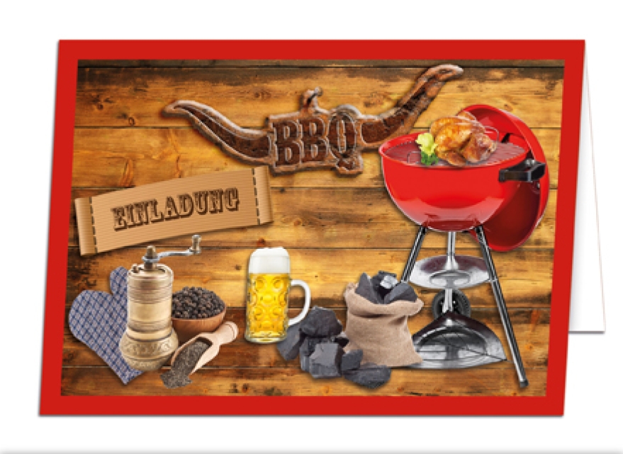 Reddy Cards Bastelmappe Kino und Grillen