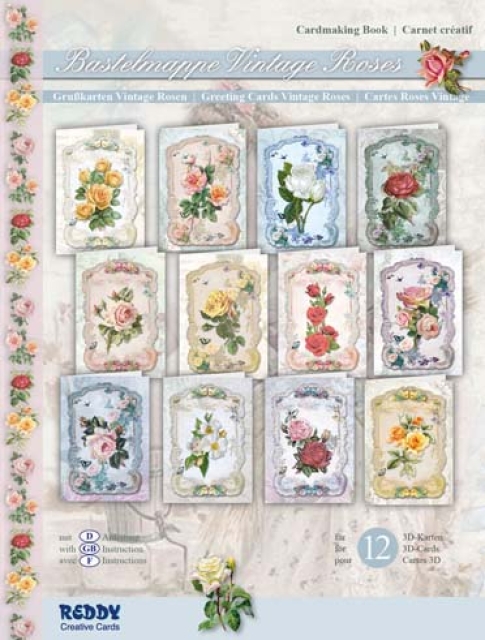 Reddy Cards Bastelmappe Vintage Roses