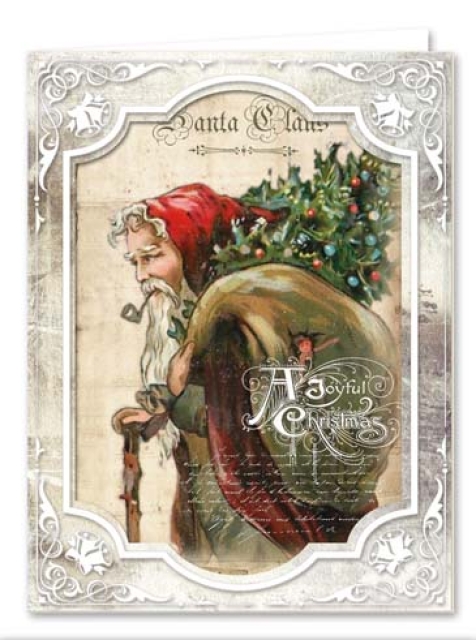 Bastelmappe Nostalgische Weihnachtskarten 2