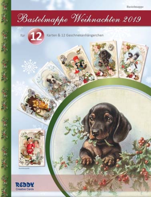Bastelmappe Weihnachten 2019
