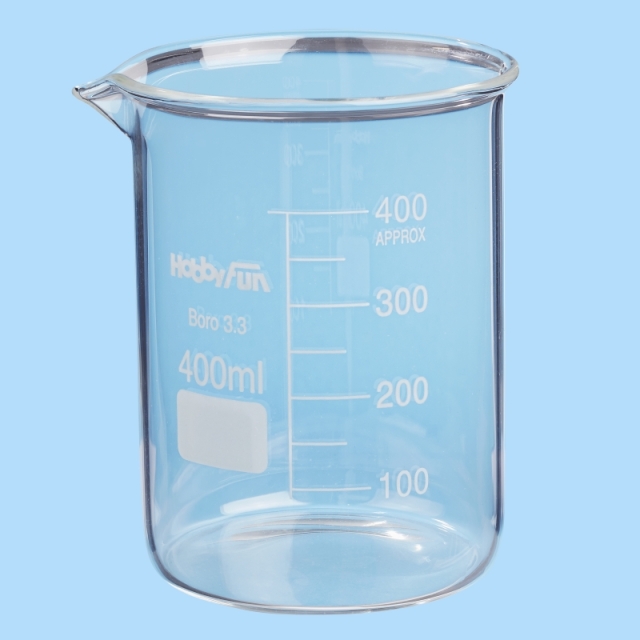 Soapyfun Messbecher aus Glas 400 ml