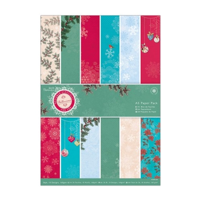 A5 Paper Pack Bellissima Christmas