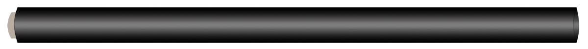 Ursus Blackboard Tafelfolie schwarz 45 x 200 cm